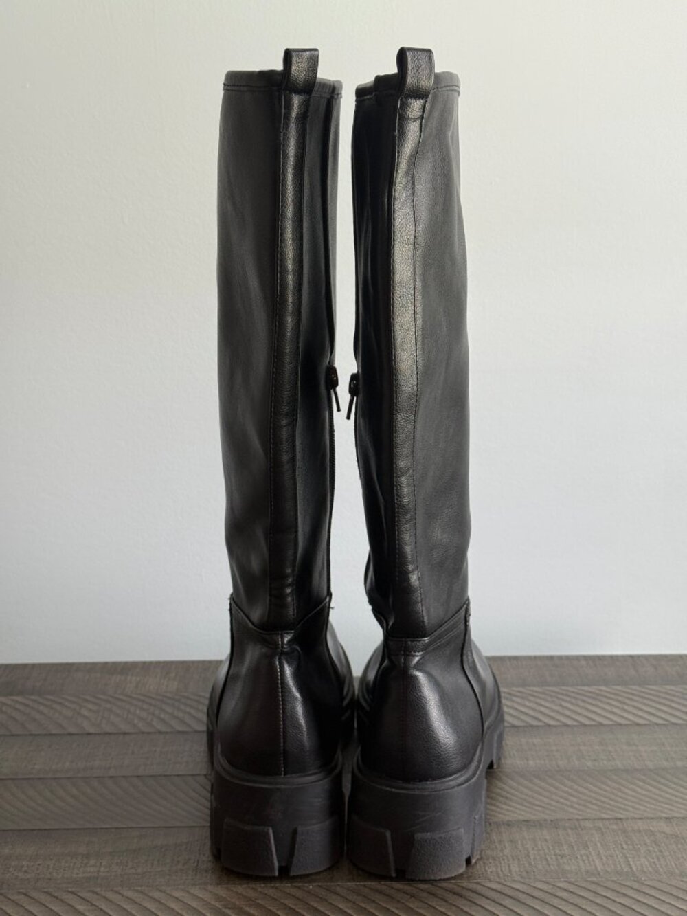 Sincerely Jules Black Chelsea Knee-High Boots Size 8.5 EUC - Picture 5 of 12